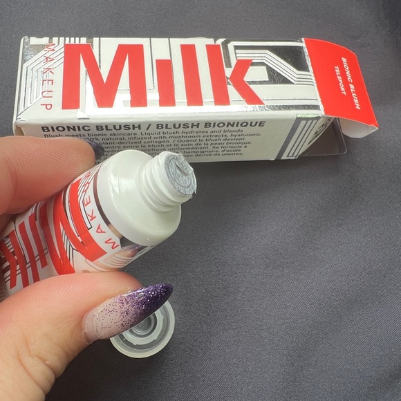 New! MILK MAKEUP Bionic Blush Shade Teleport - Picture 3 of 3